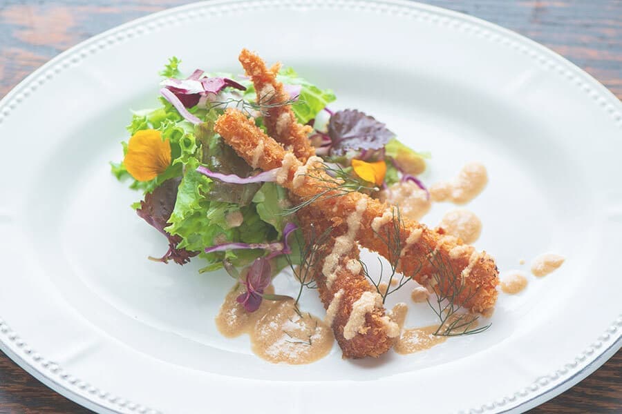 本日の野菜フライ〜にんじん〜