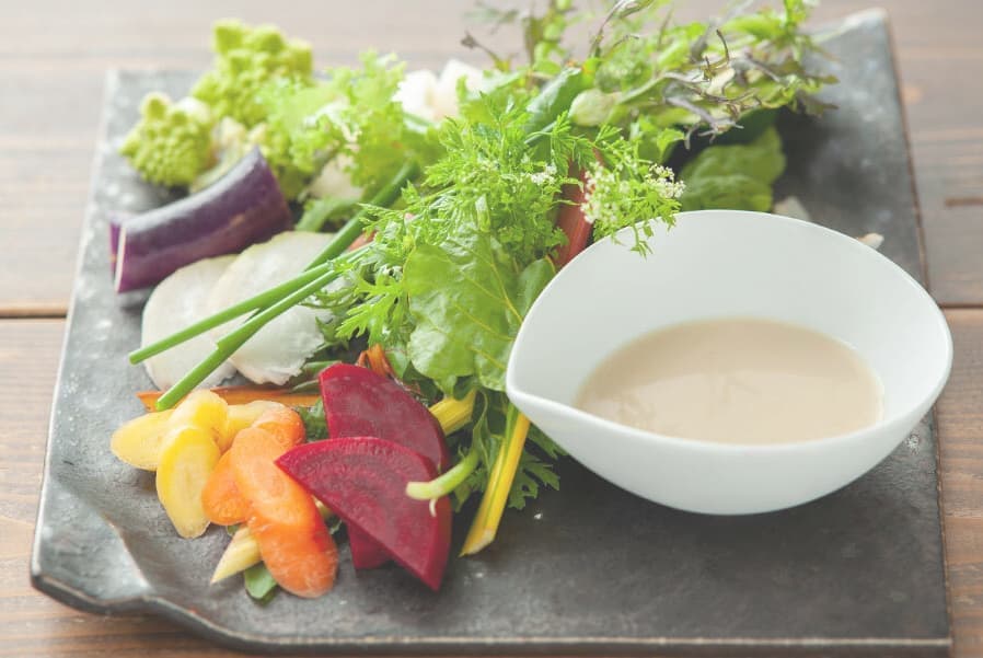 有機・無農薬野菜のバーニャカウダ