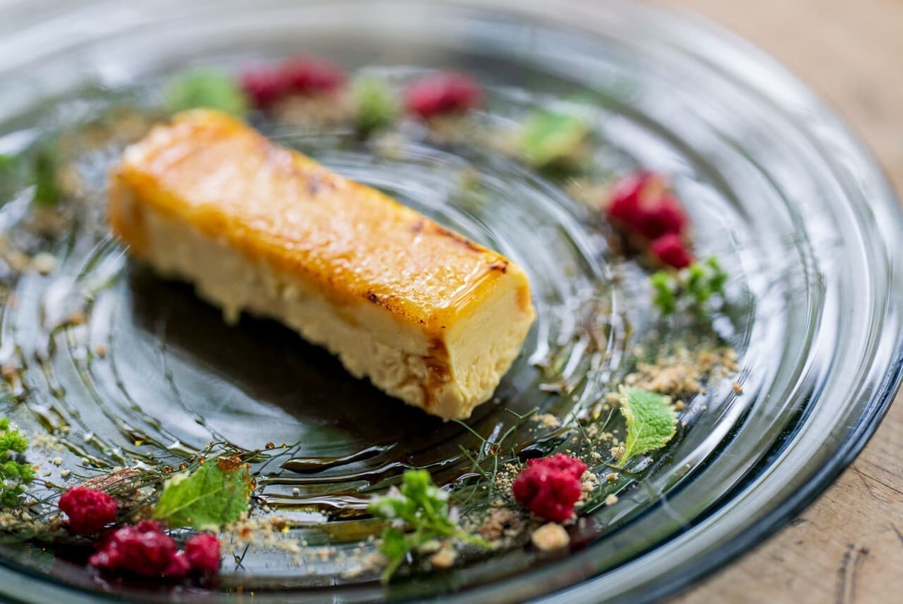 ねぎとトマトの辛クリームソース