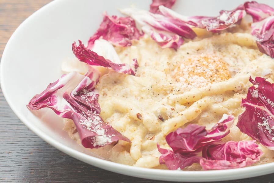 燻製ナッツとイタリアチーズのクリームソース